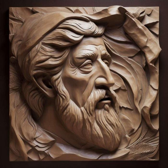 نموذج ثلاثي الأبعاد لآلة CNC 3D Art 